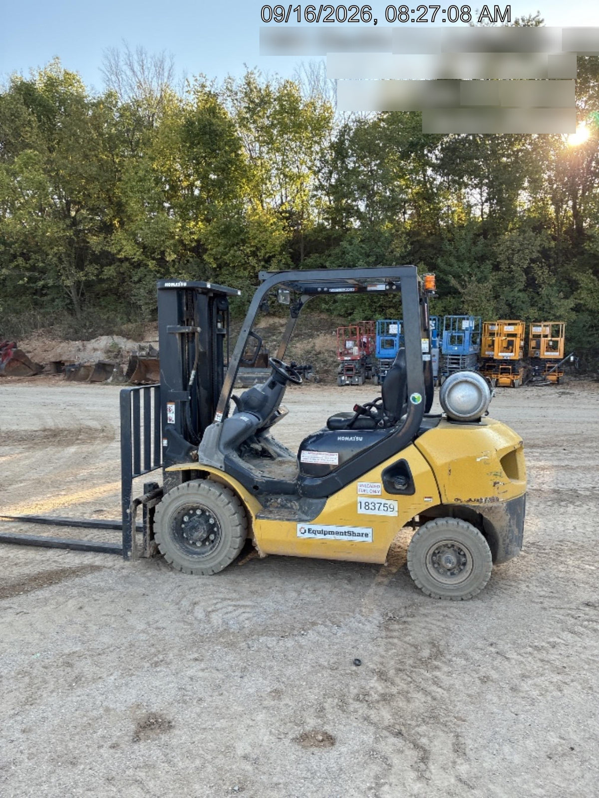 2021 KOMATSU FG25T-16