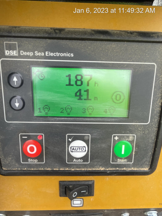 2022 Allmand NLV3GR (4) LED Light Fixture 350W, 23' Vertical Mast, 3kW Prime, Towable, ES Decals, T3