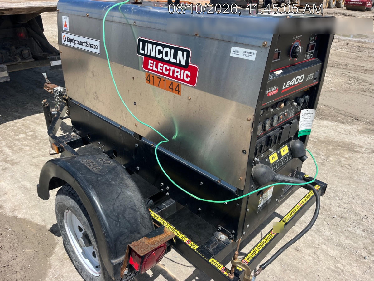2024 Lincoln Electric LE400 Kubota V1505, Trlr, Cable Rack, Light Kit, ES Decals, T3