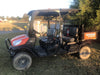 2019 Kubota RTV-X1140 4wd Utility Cart, LED Strobe, Windshield Tempered Glass, Plastic Canopy, Wire Harness Kit, Backup Alarm