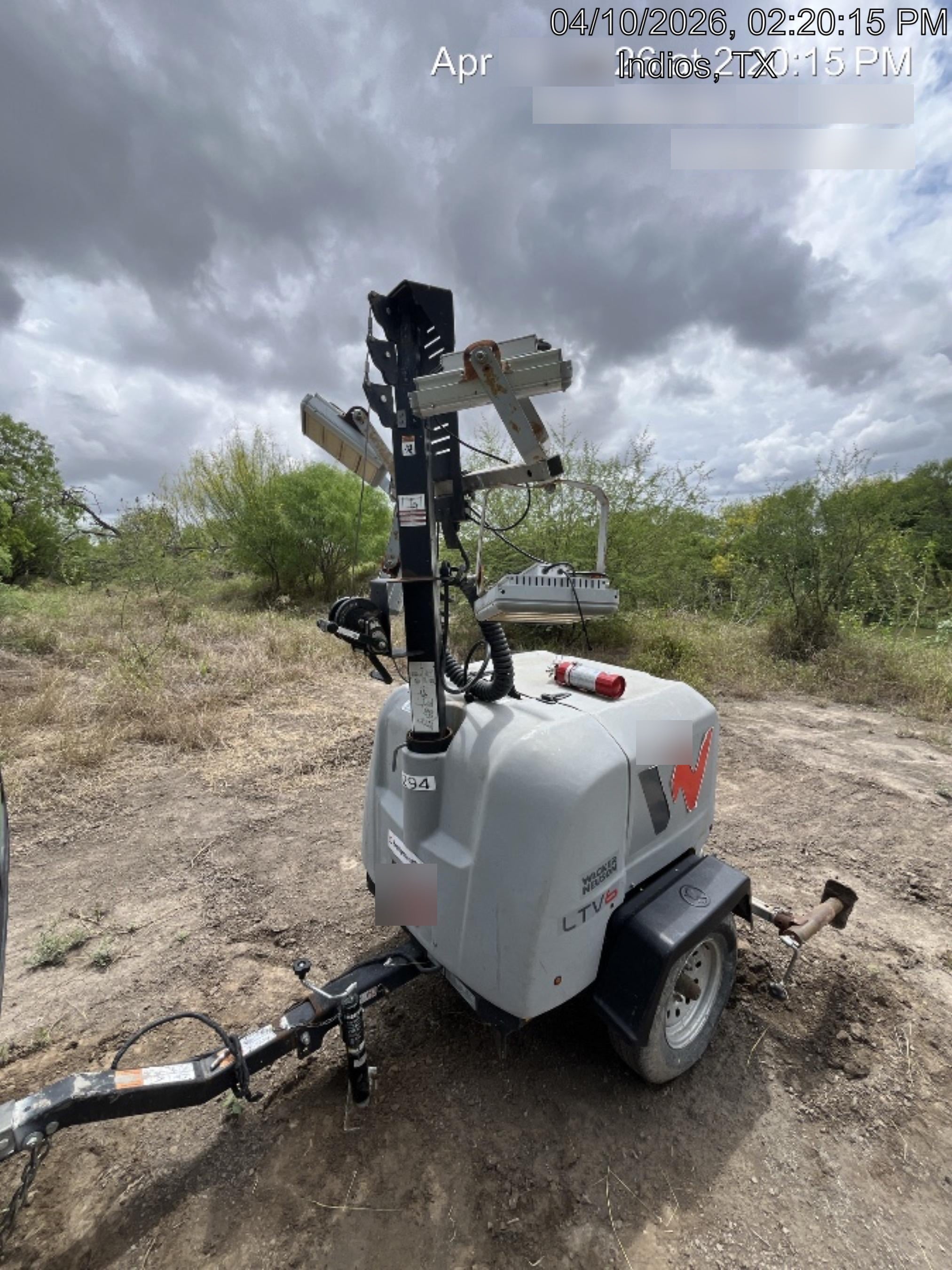2020 Wacker Neuson LTV6K-LED LED Lighting 300 W Vertical Mast
