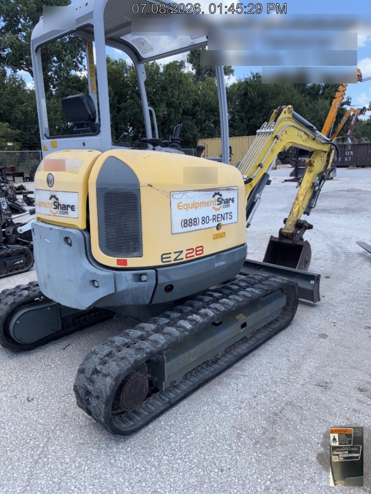 2018 WACKER NEUSON EZ28