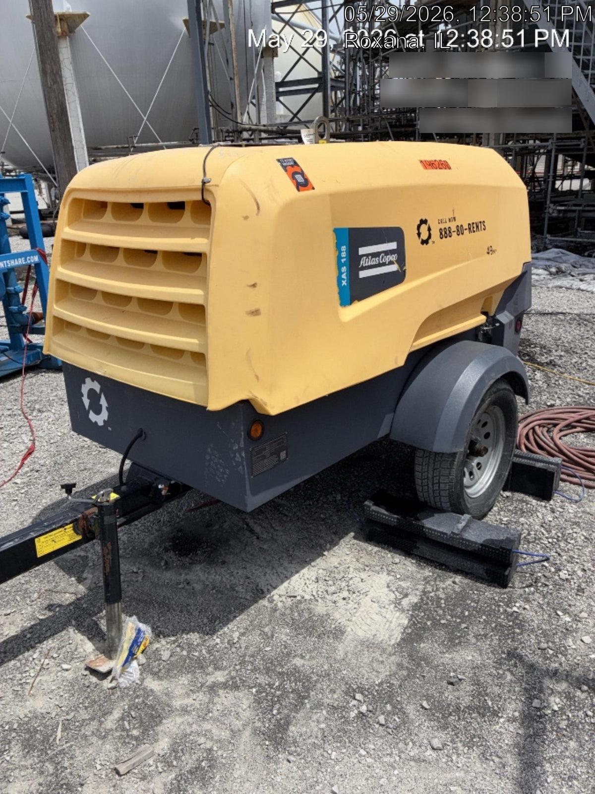 2021 ATLAS COPCO XAS188 CWK
