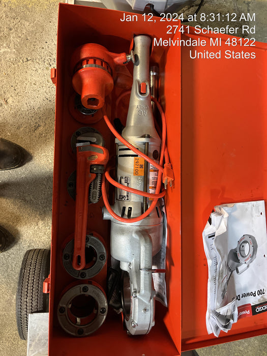 2023 RIDGID 700