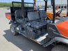Kubota RTV-X1140W-H Kubota RTVX1140WH 4wd Utility Cart, LED Strobe, Windshield Tempered Glass, Plastic Canopy, Wire Harness Kit, Backup Alarm