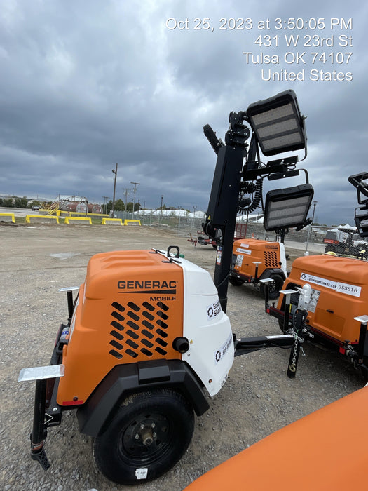 2023 Generac MLT2 Diesel, Flex Switch 120V Input, Powerzone Controller, (4) 320W LED Lights, 4kW Generator, 39.9 Gal Fuel Tank, 2" Ball, T3