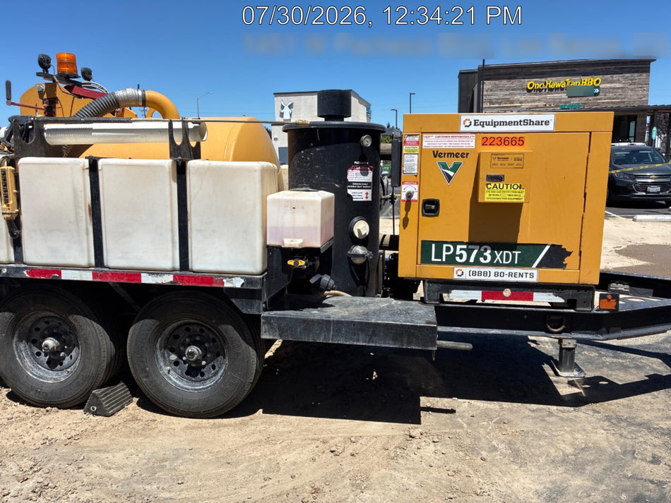 2023 Vac-Tron LP573XDT T4 Koehler Diesel Engine, 500 Gallon Debris Tank, x2 100 Gallon Water Tanks