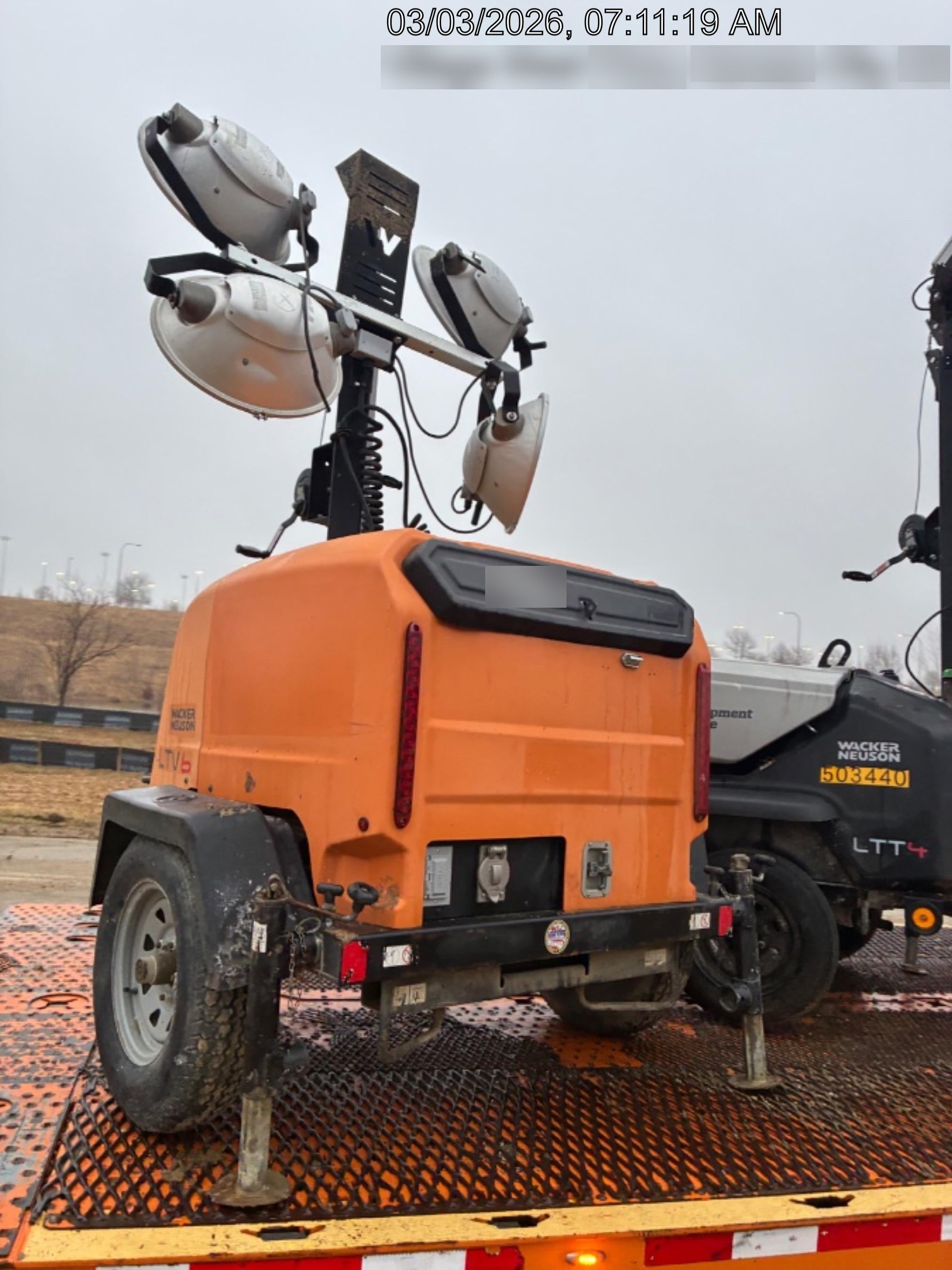 2024 Wanco WLTT-4MM4K Diesel, Deep Sea Controller, Shore Power Plug, Auto Start, (4) 350W LED Floodlights, 4kW Generator, 60 Gal Fuel Tank, 2" Ball, T3