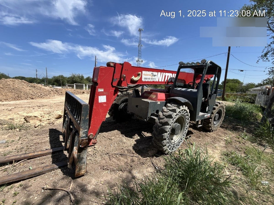 2019 Manitou MTA8044 MTA 8044 - 74 HP T4, Canopy, Worklights/Strobe, Beacon, 66" Carriage, 48" Forks, Solid Tires, Lift Hook, Aux Hydraulics