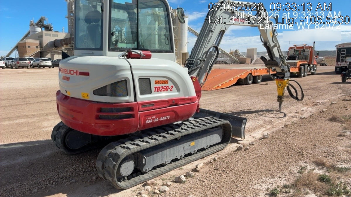 2025 TAKEUCHI TB250-2CR