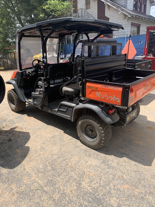 2022 Kubota RTV-X1140W-H Plastic Canopy, Windshield Acrylic Clear, LED Strobe Light, Wire Harness Kit, Back up Alarm