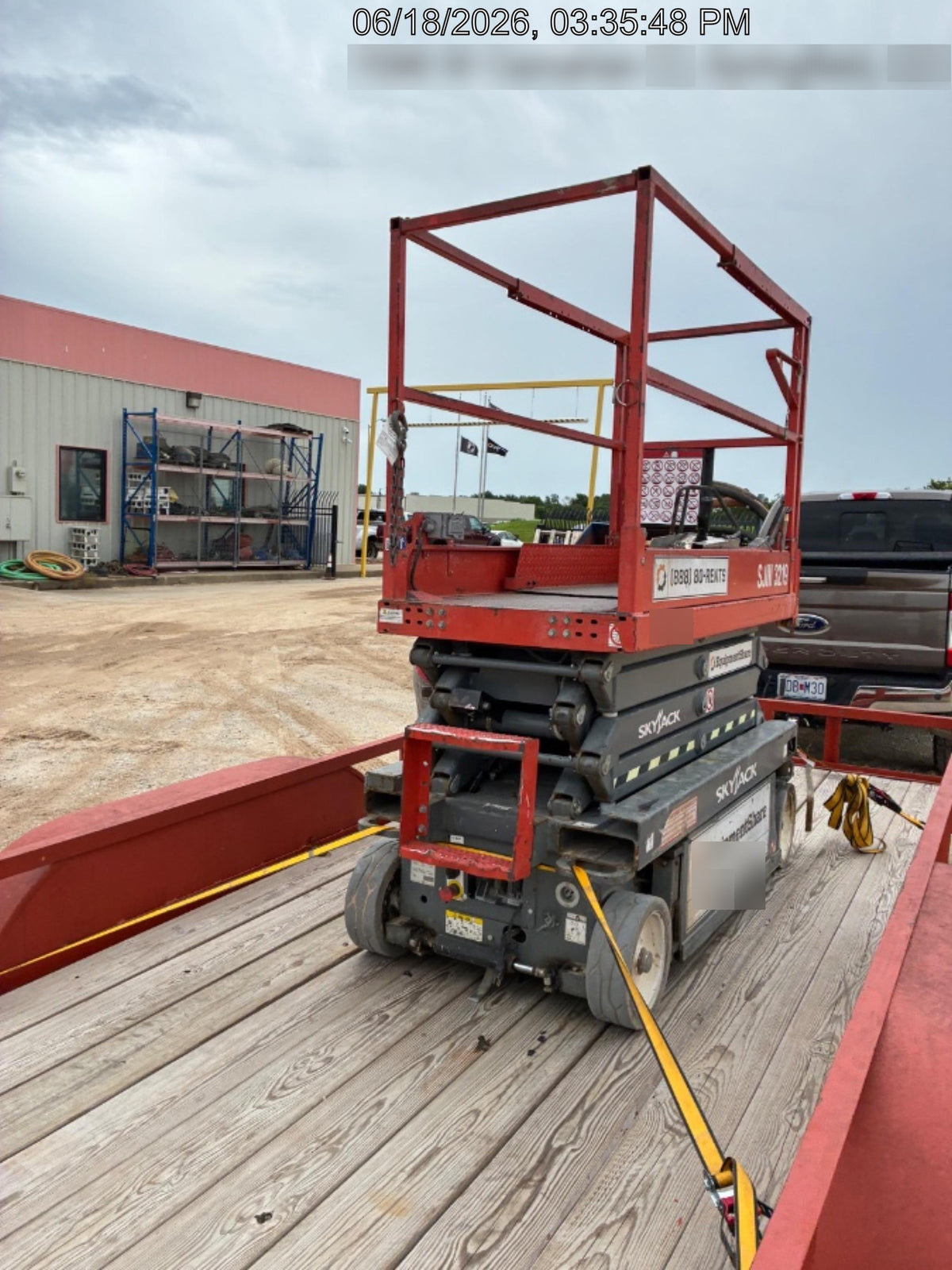 2019 Skyjack SJIII-3219 Standard Options, Trojan Batteries