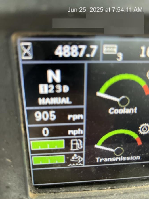 2020 John Deere 644K 4yd Wheel Loader, Cab/Heat/Air, 3 Function Hydraulics, JRB Hydraulic QC, QC 4yd bucket w/smooth cutting edge, QC Carriage, 72" Fork Tines, 5yr/5,000hr Powertrain and Hydraulics extended warranty