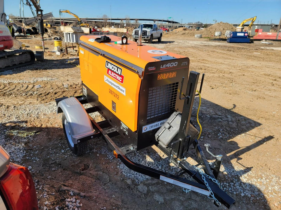 2022 Lincoln Electric LE400 Kubota V1505, Trlr, Cable Rack, Light Kit, ES Decals, T3