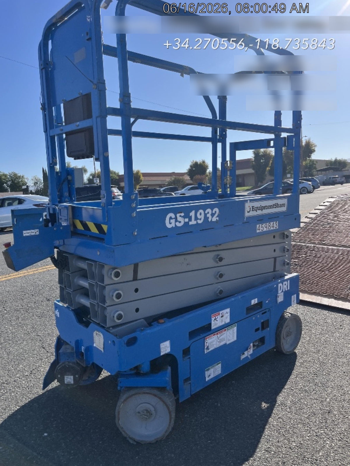 2024 Genie GS-1932 Electric Drive, Sld NM Tires, DBcns, T3 + Access Control
