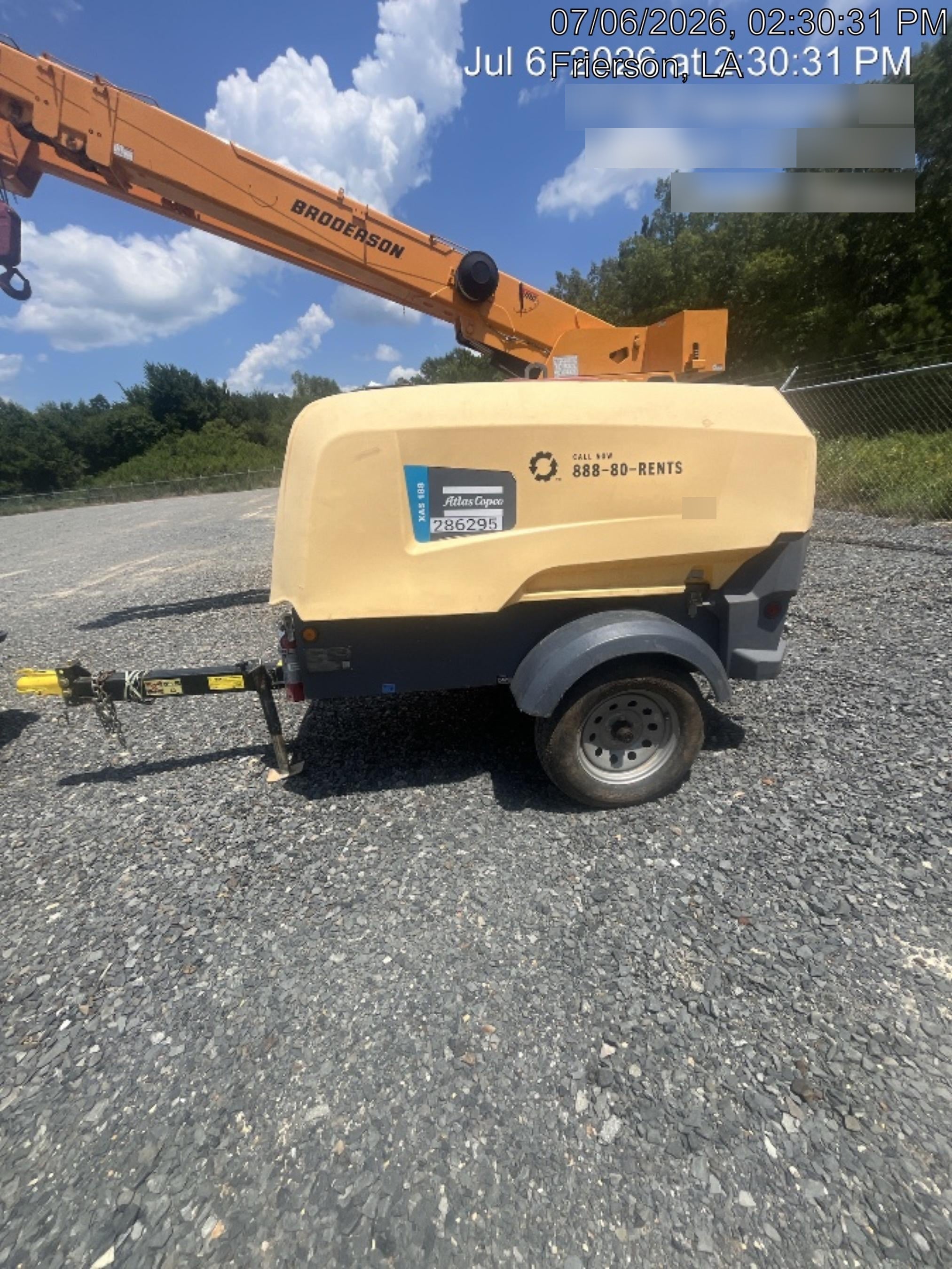 2022 ATLAS COPCO XAS188 CWK