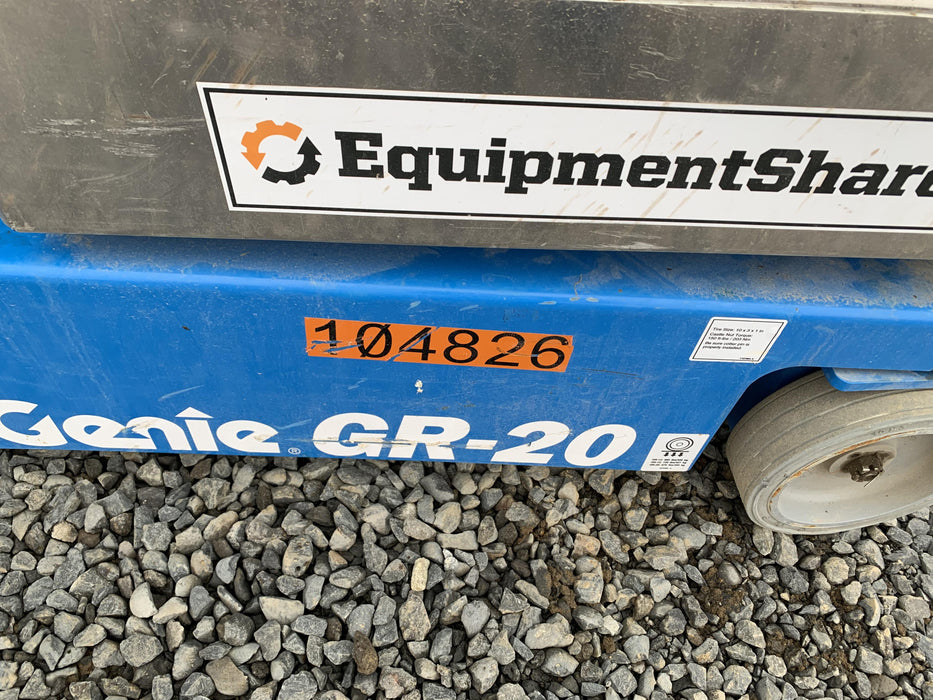 2020 GENIE GR-20