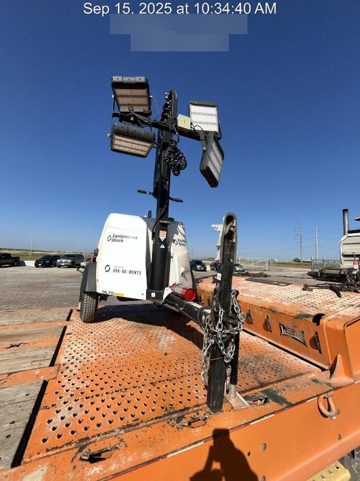 2023 Generac MLT2 Diesel, Flex Switch 120V Input, Powerzone Controller, (4) 320W LED Lights, 4kW Generator, 39.9 Gal Fuel Tank, 2" Ball, T3