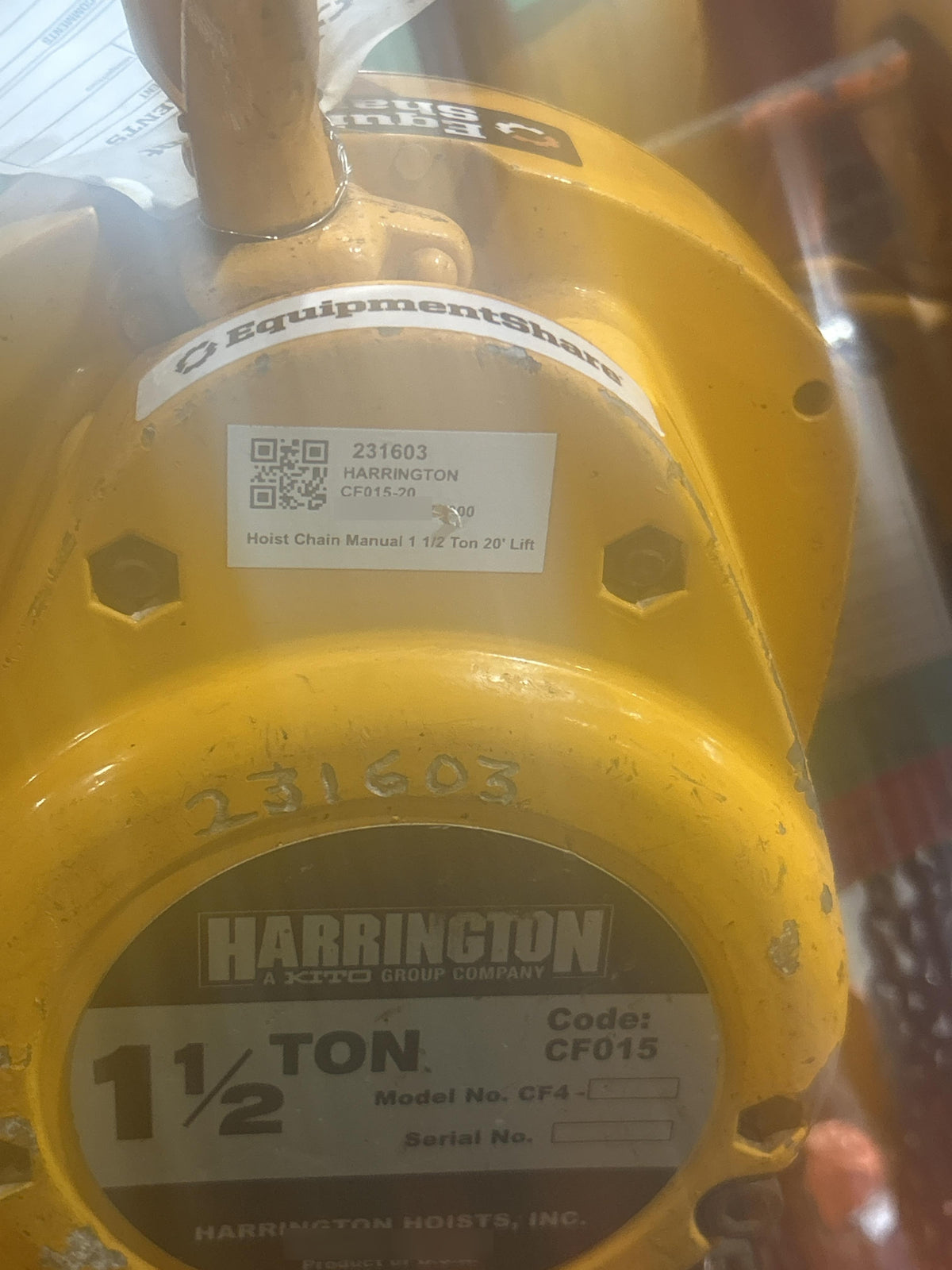 2022 HARRINGTON CF015-20