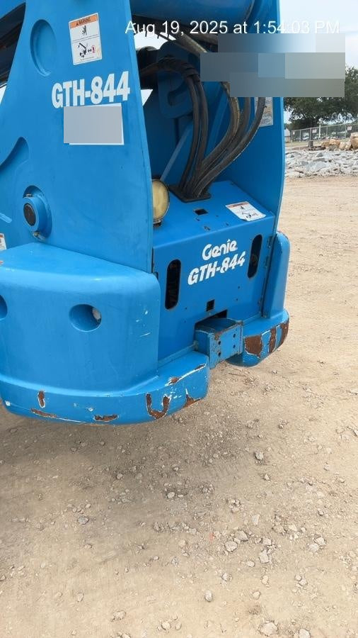 2019 Genie GTH-844 GTH-844 w/Open ROPS, FF Tires, beacon/work lights, 60" carriage/forks