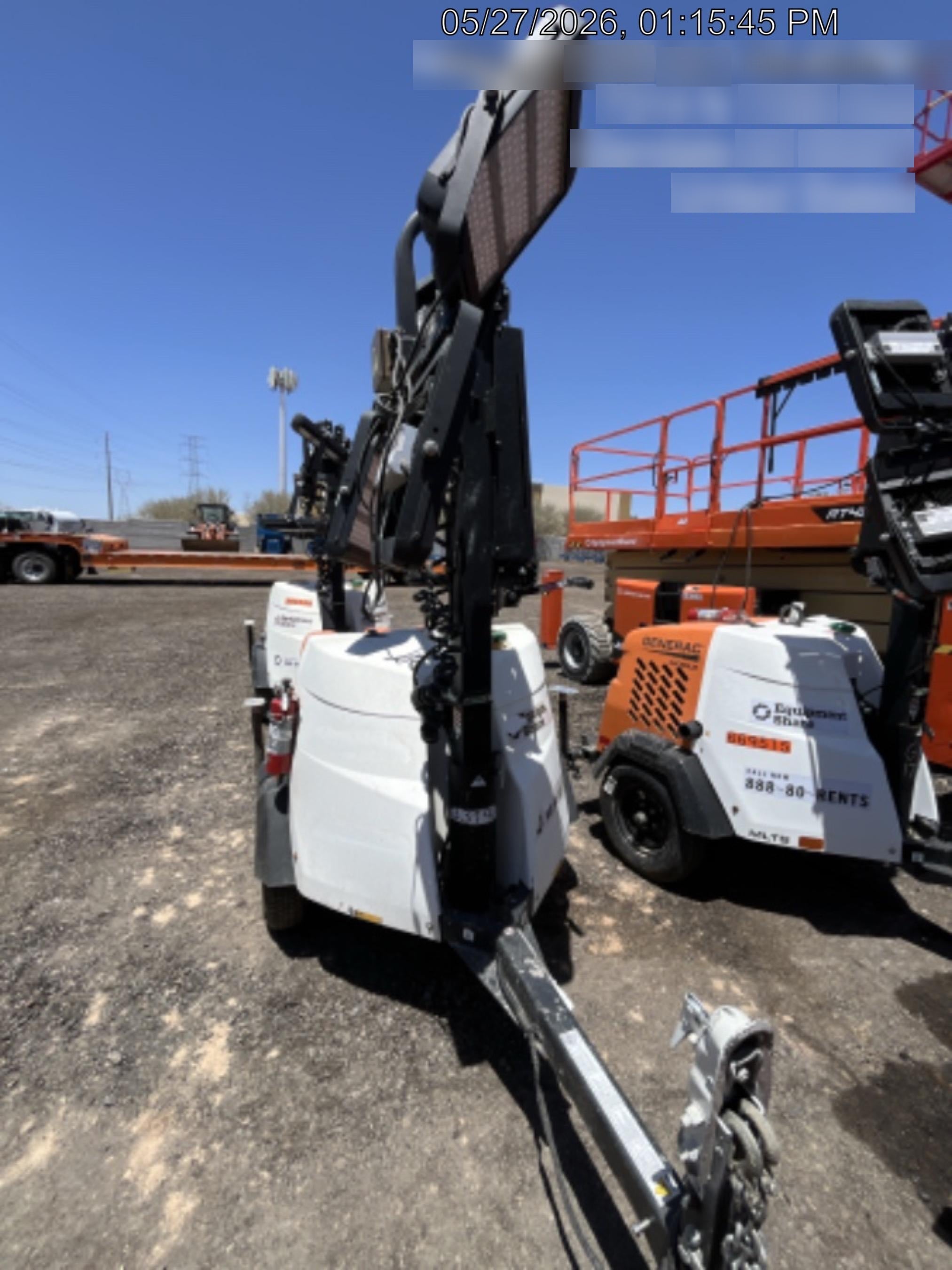 2023 Generac MLT2 Diesel, Flex Switch 120V Input, Powerzone Controller, (4) 320W LED Lights, 4kW Generator, 39.9 Gal Fuel Tank, 2" Ball, T3