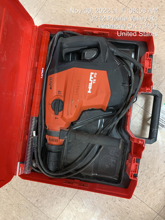 2021 HILTI TE 70-AVR