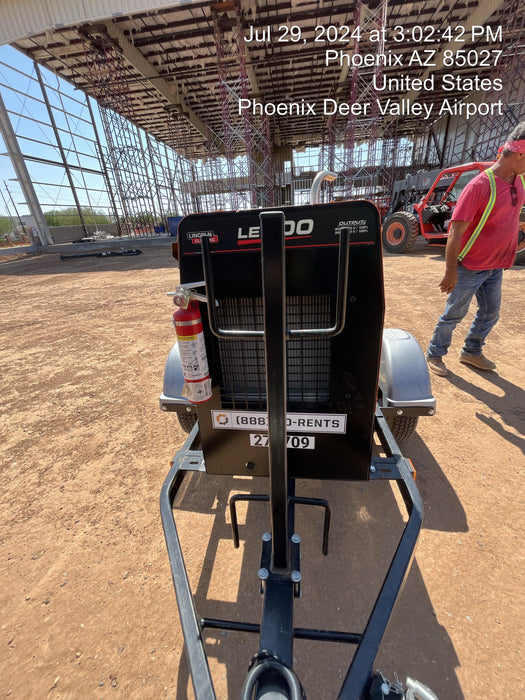 2022 Lincoln Electric LE400 Kubota V1505, Trlr, Cable Rack, Light Kit, ES Decals, T3