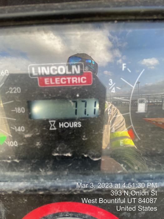 2021 Lincoln Electric Vantage 549X Ready Pak 3, ORANGE (includes trailer, cable rack, fender light kit)