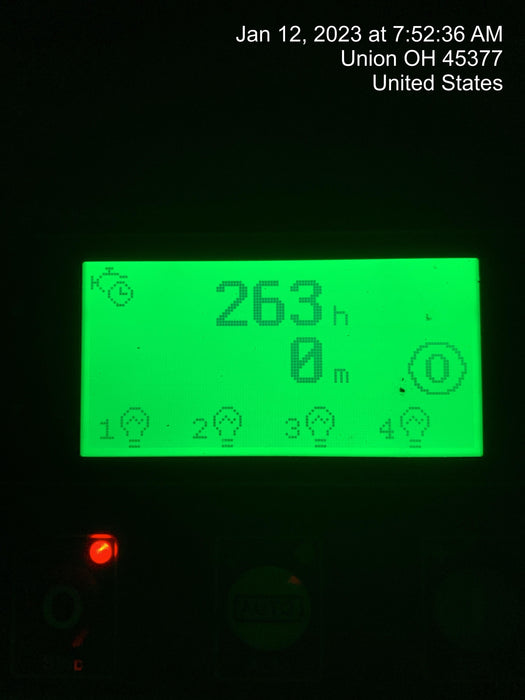 2022 Allmand NLV3GR (4) LED Light Fixture 350W, 23' Vertical Mast, 3kW Prime, Towable, Deep Sea L401, Leveling Jacks, Yanmar T4F 5.8hp