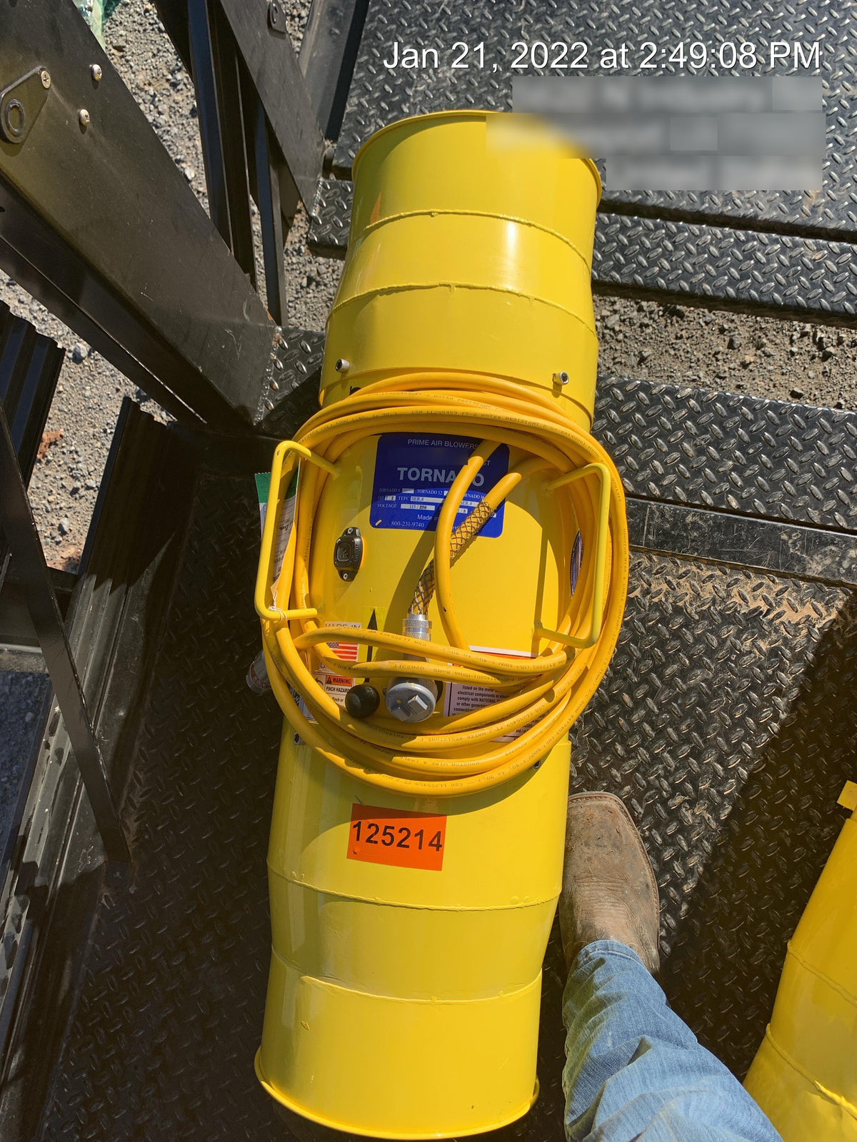 2021 TEXAS PNEUMATIC TOOLS, INC. TB-12-EXP