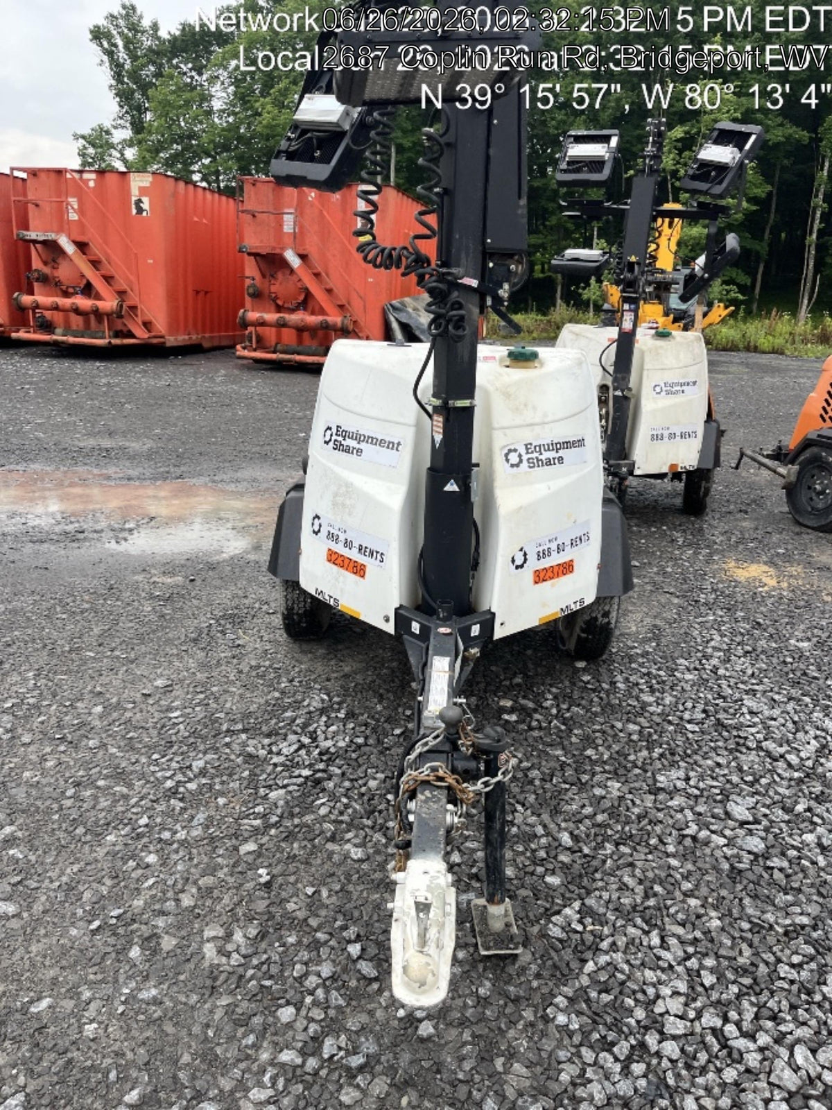 2023 Generac MLT2 Diesel, Flex Switch 120V Input, Powerzone Controller, (4) 320W LED Lights, 4kW Generator, 39.9 Gal Fuel Tank, 2" Ball, T3