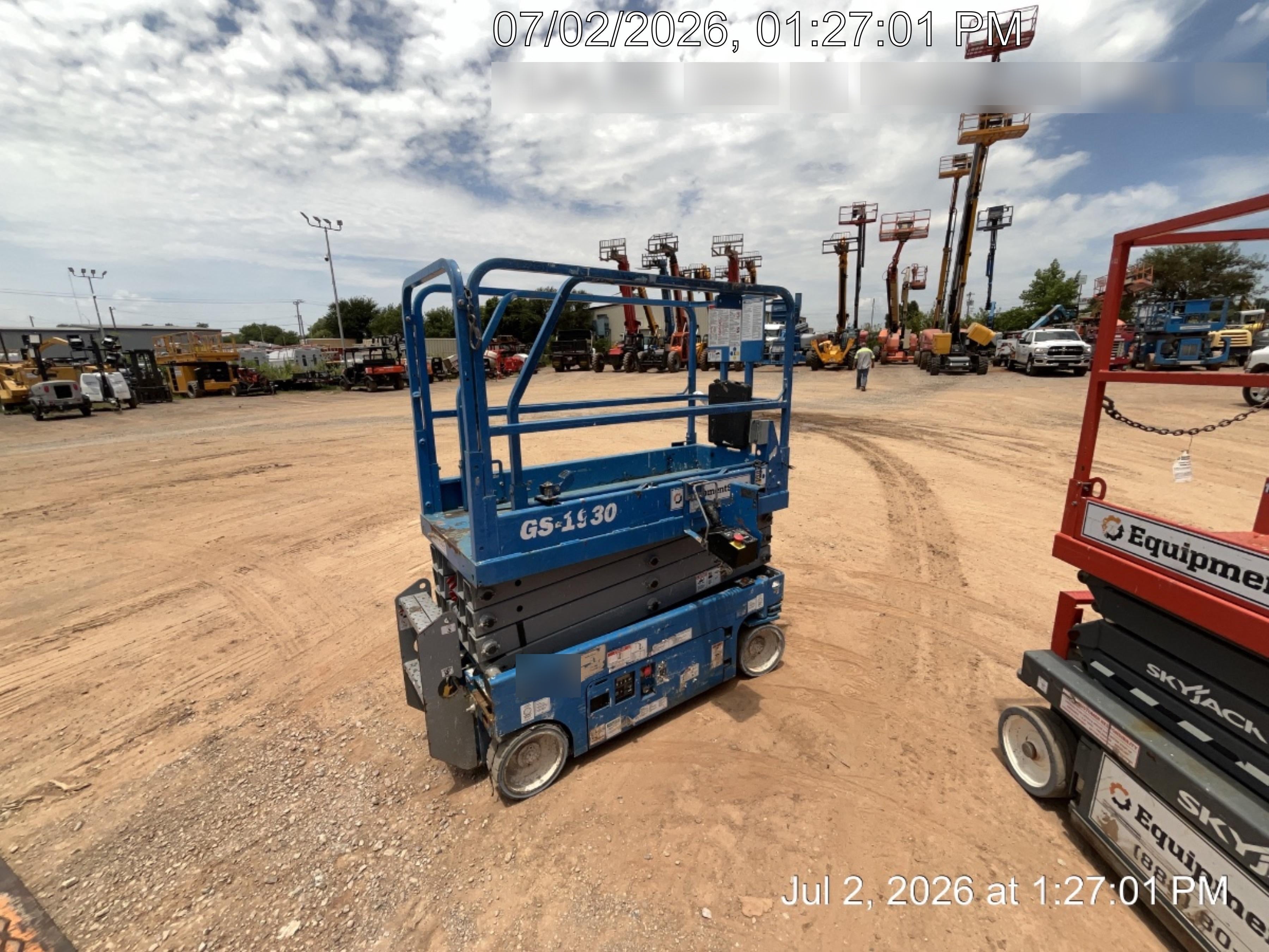 2019 Genie GS-1930 Fixed rails with chain Entry