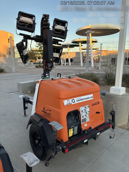 2023 Generac MLT2 Diesel, Flex Switch 120V Input, Powerzone Controller, (4) 320W LED Lights, 4kW Generator, 39.9 Gal Fuel Tank, 2" Ball, T3