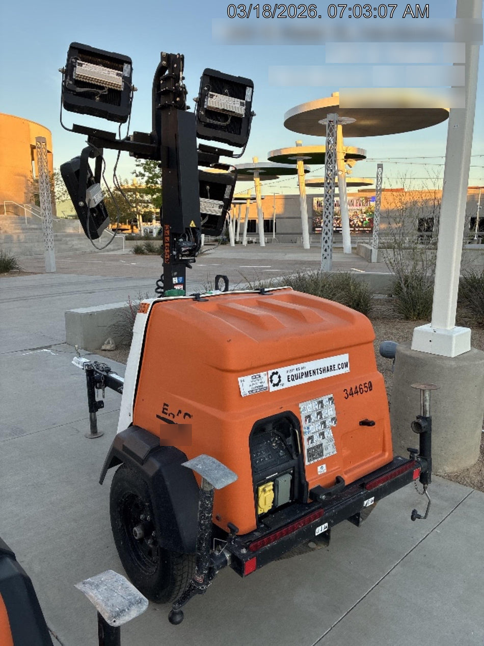 2023 Generac MLT2 Diesel, Flex Switch 120V Input, Powerzone Controller, (4) 320W LED Lights, 4kW Generator, 39.9 Gal Fuel Tank, 2" Ball, T3