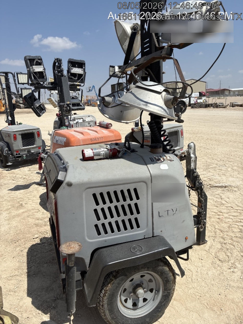 2018 Wacker Neuson LTV6L-MH LTV6L Mobile Light Tower w/Fuel Level Sensor Installed