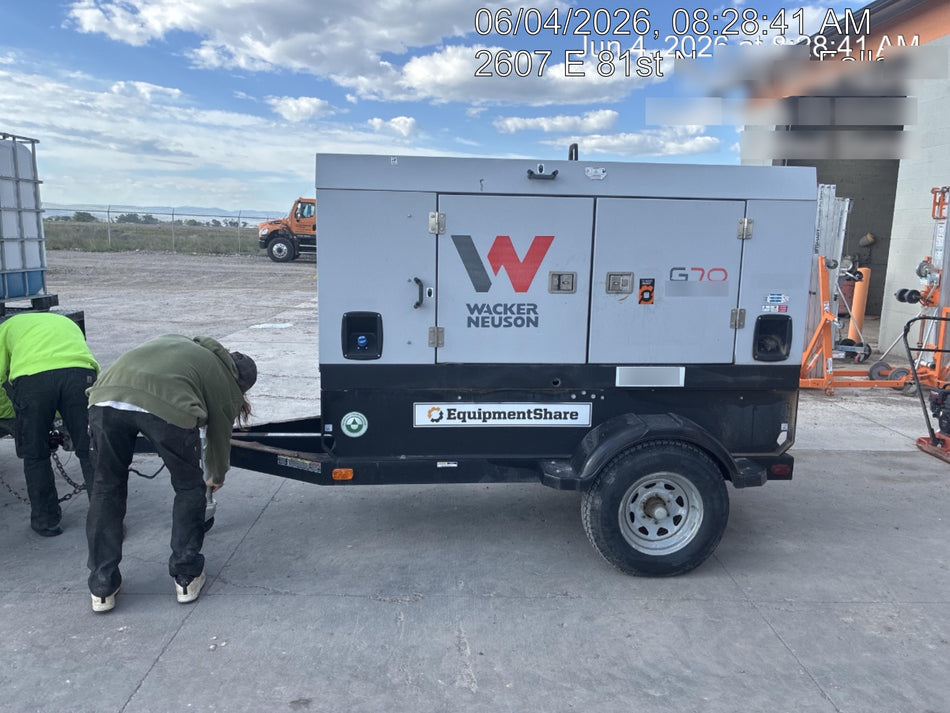 2019 WACKER NEUSON G70