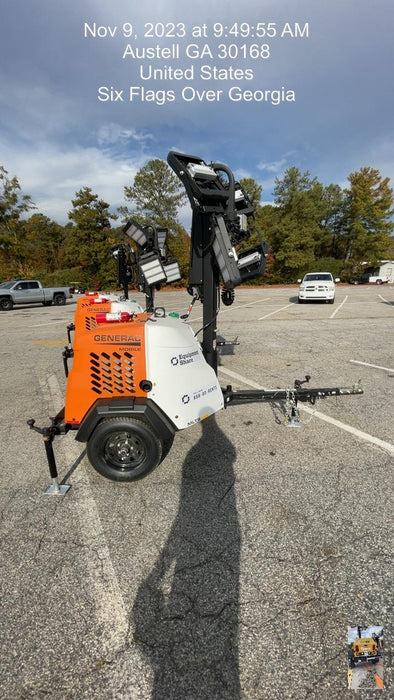 2023 Generac MLT2 Diesel, Flex Switch 120V Input, Powerzone Controller, (4) 320W LED Lights, 4kW Generator, 39.9 Gal Fuel Tank, 2" Ball, T3