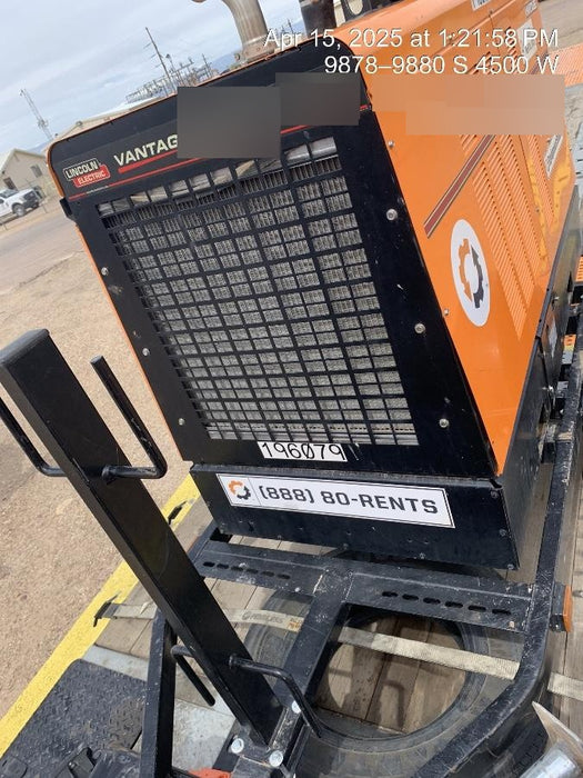 2021 Lincoln Electric Vantage 549X Ready Pak 3, ORANGE (includes trailer, cable rack, fender light kit)