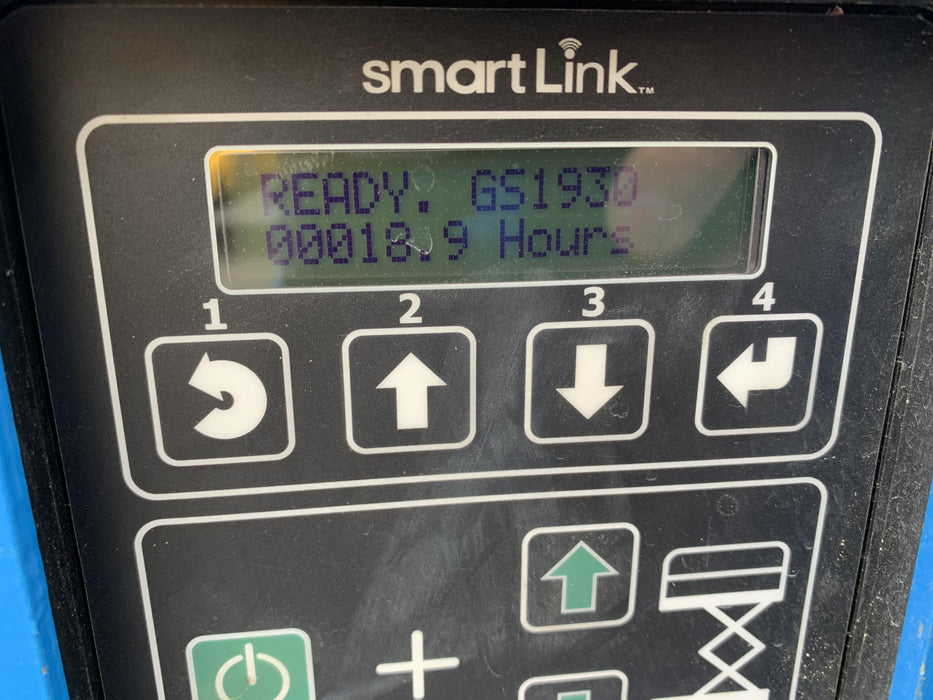 2020 Genie GS-1930 Solid Non Marking Tires, Beacon, Folding rails with half height swing gate, 800W Inverter