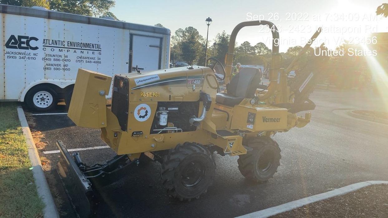 2022 VERMEER RTX450