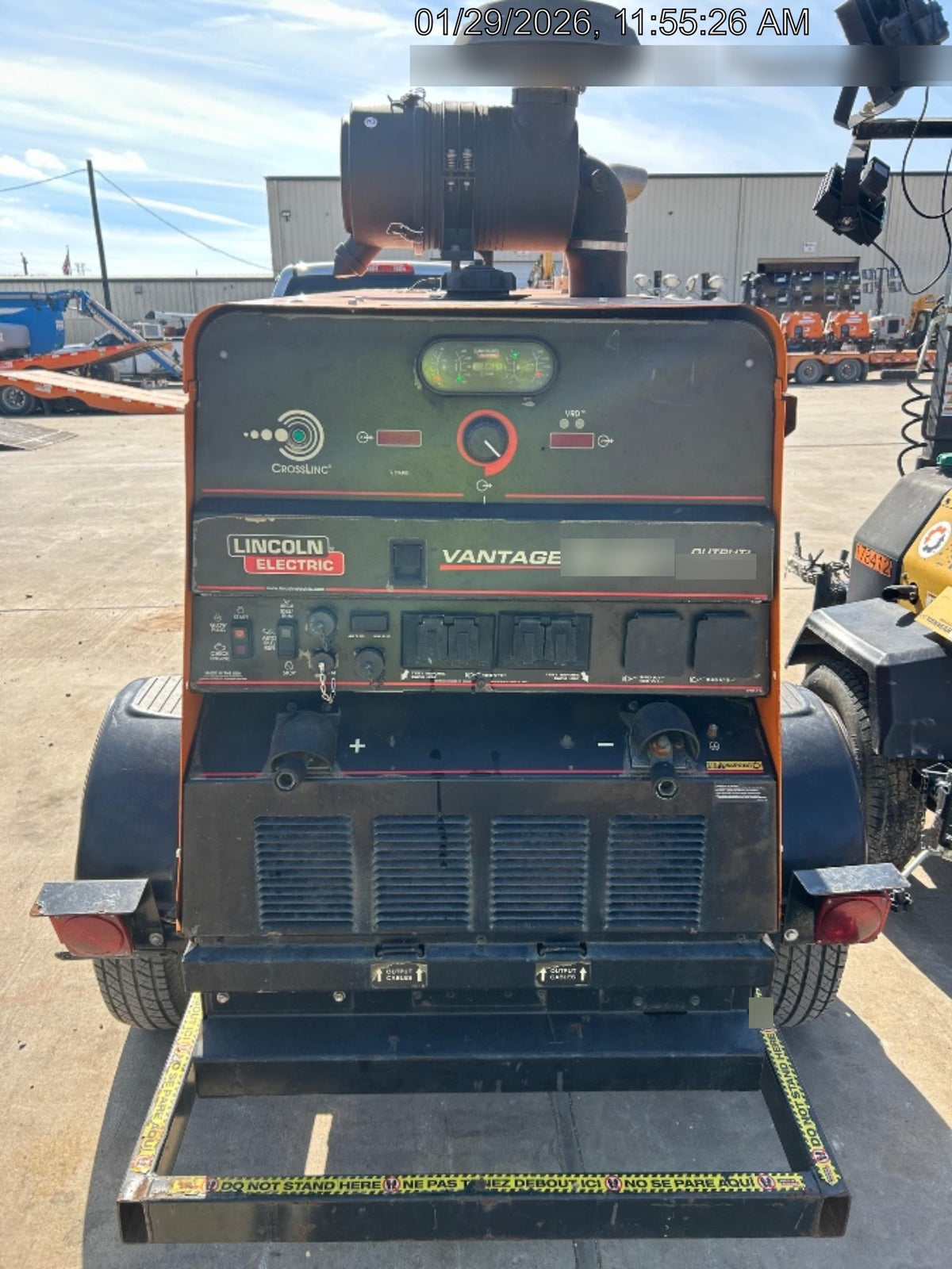 2021 LINCOLN ELECTRIC Vantage 549X