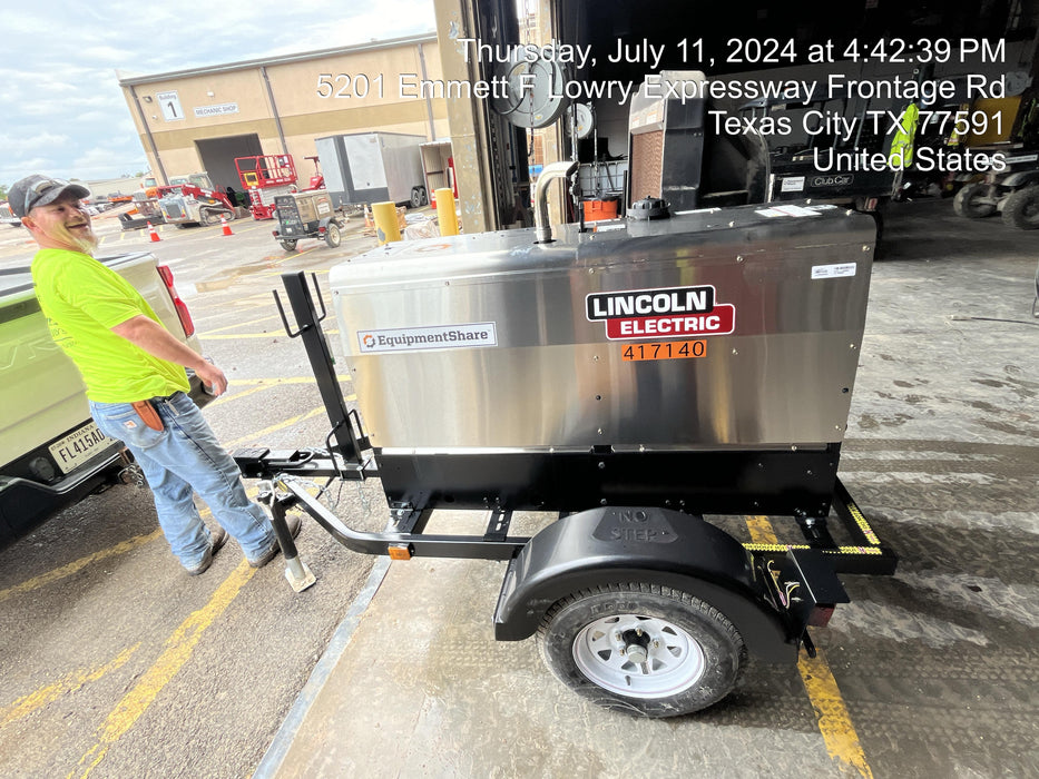 2024 Lincoln Electric LE400 Kubota V1505, Trlr, Cable Rack, Light Kit, ES Decals, T3