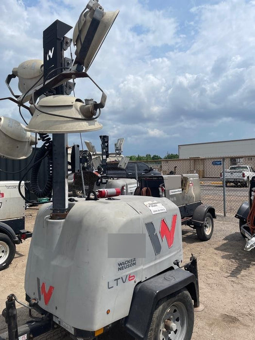 2018 Wacker Neuson LTV6L-MH Wacker Neuson LTV6L Mobile Light Tower w/Fuel Level Sensor Installed