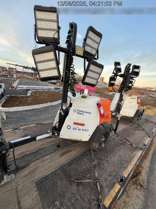 2024 Generac MLT2 Diesel, Flex Switch 120V Input, Powerzone Controller, 
(4) 320W LED Lights, 4kW Generator, 39.9 Gal Fuel Tank, 2" Ball, T3