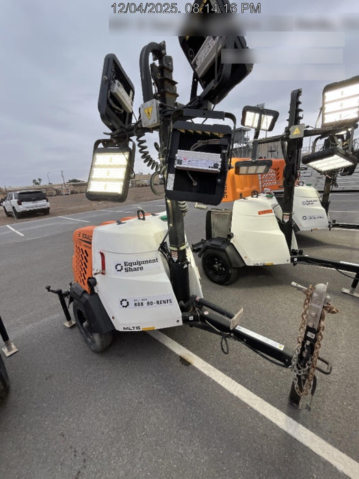 2023 Generac MLT2 Diesel, Flex Switch 120V Input, Powerzone Controller, 
(4) 320W LED Lights, 4kW Generator, 39.9 Gal Fuel Tank, 2" Ball, T3