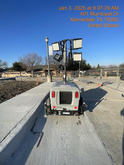 2024 Wacker Neuson LTT4 Diesel, Kohler KDW702, Deep Sea Controller, Auto Start, LED 320W, Bypass Outlet, T3