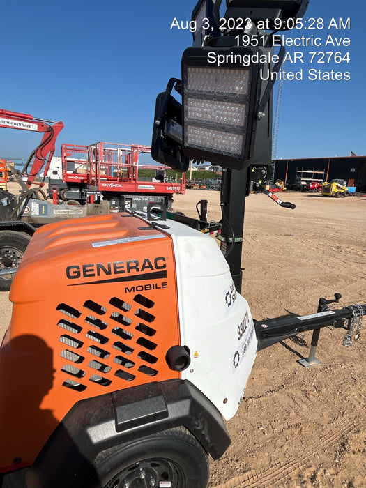 2023 Generac MLT2 Diesel, Flex Switch 120V Input, Powerzone Controller, (4) 320W LED Lights, 4kW Generator, 39.9 Gal Fuel Tank, 2" Ball, T3