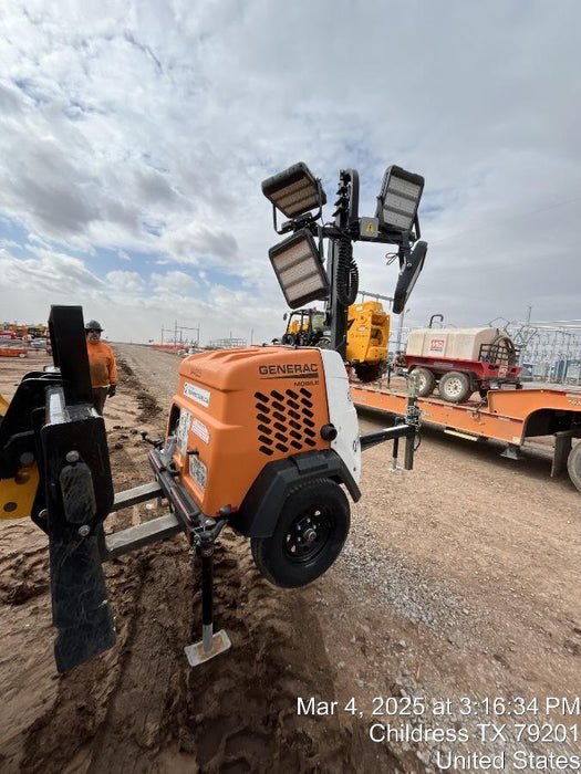 2023 Generac MLT2 Diesel, Flex Switch 120V Input, Powerzone Controller, (4) 320W LED Lights, 4kW Generator, 39.9 Gal Fuel Tank, 2" Ball, T3
