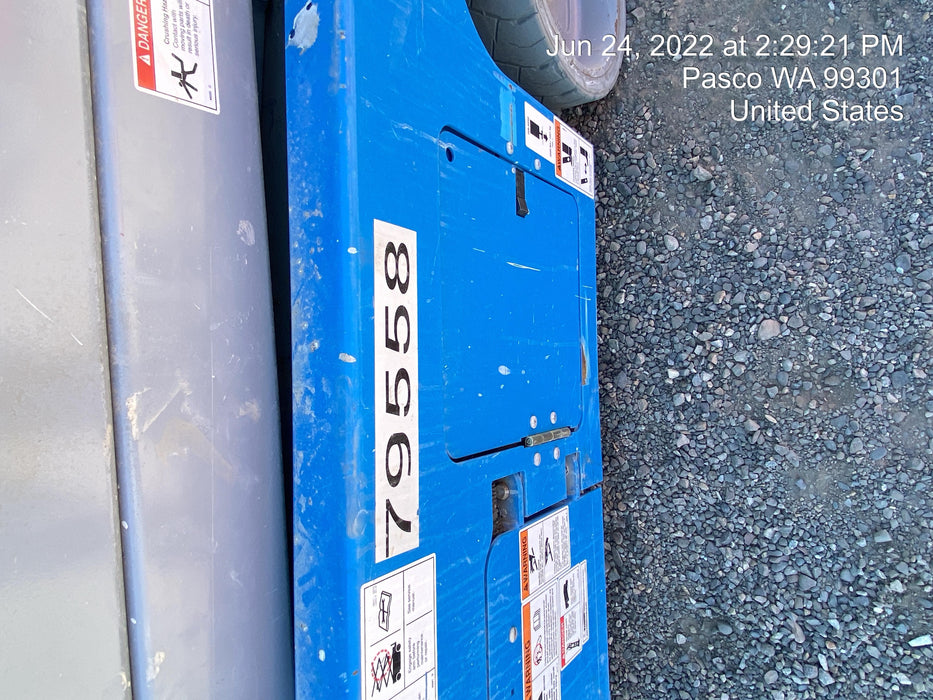 2020 Genie GS-3232 Standard, Folding half height swing gate, 800W Inverter