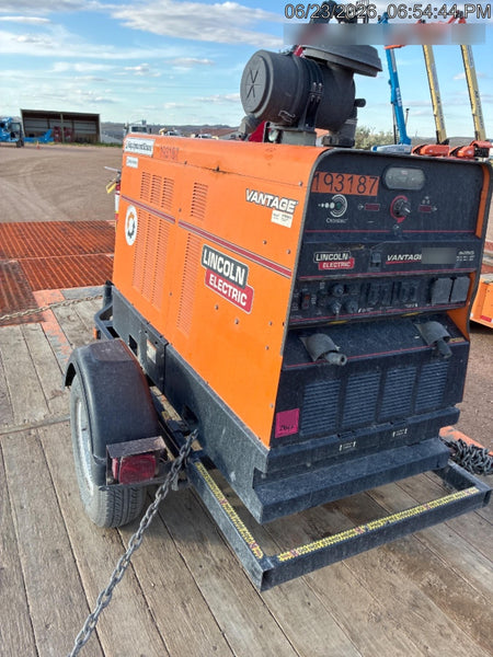 2021 Lincoln Electric Vantage 549X Ready Pak 3, ORANGE (includes trailer, cable rack, fender light kit)